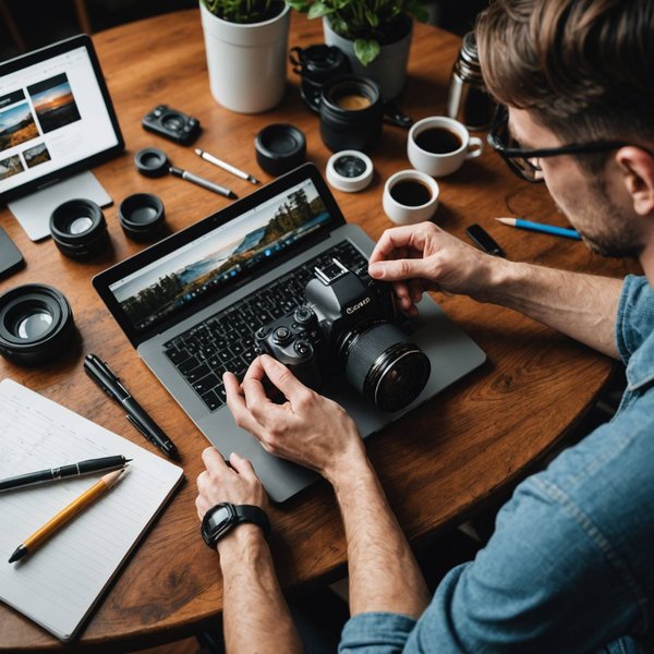 Guide Complet des Loisirs Créatifs: Maîtriser la Gestion d'une Base Photo en Ligne