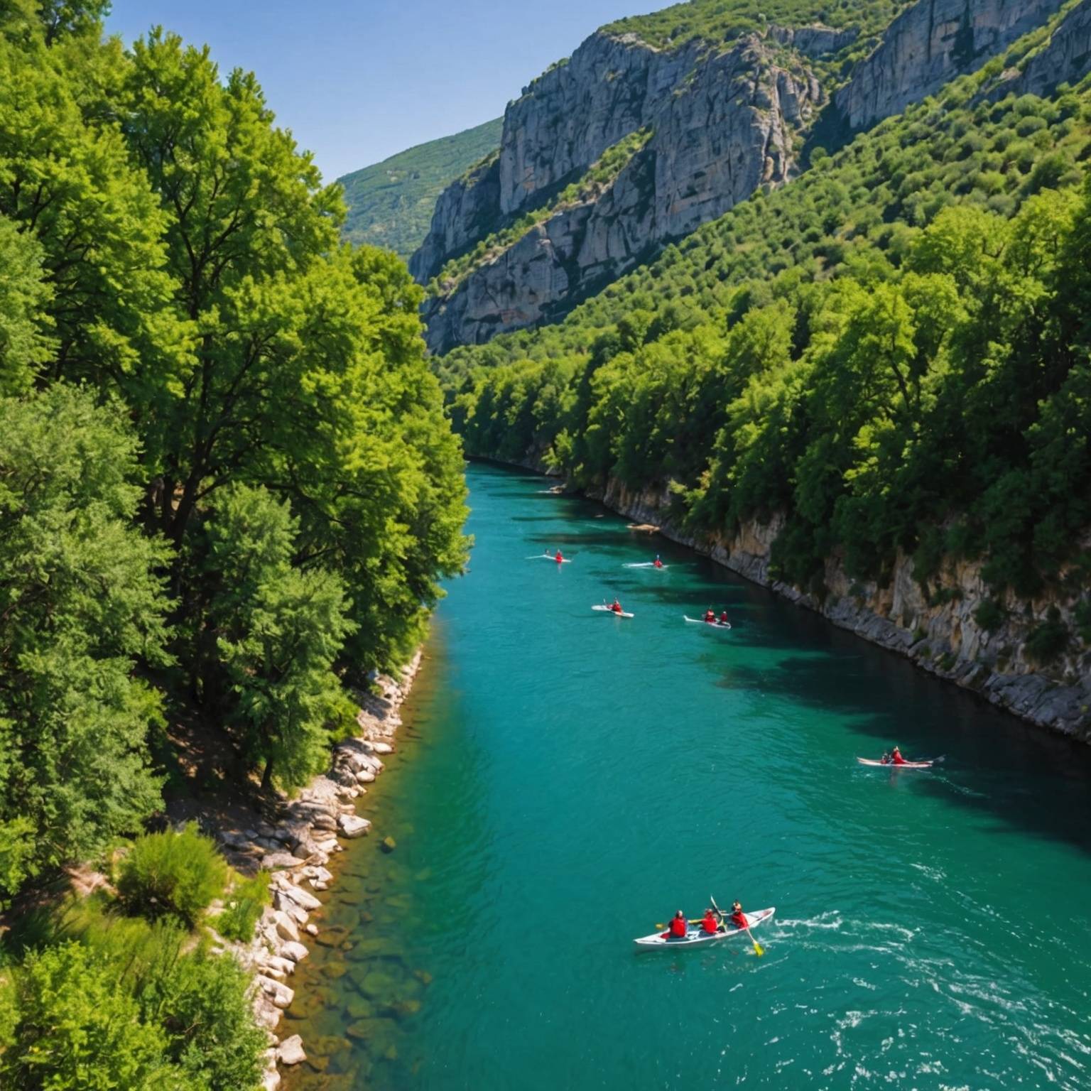 Top des parcours de canoë incontournables en Ardèche pour les passionnés de fitness